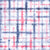 Tie dye shibori blue, red and white abstract pattern Image