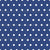 Patriotic Royal Blue and White Polka Dots Image