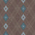 Diamond diagonal stripes grid country entry way chocolate brown teal blue. Reserved in color this pattern is a perfect standalone or supporting pattern for the mocha mousse collection. A classic with a twist that shines. Image