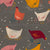 Autumn hens in earth tones Image