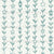 Lantern Garland Stripe | Stars & Botanical Vines in Sage, Seafoam, Teal on Cream Ivory | Storybook Critters Collection by Brayberry Design [Large Scale] Image