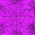 Halloween design cobwebs purple-black Image
