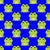 Cute Cartoon Frogs on Blue Image