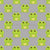 Cute Cartoon Frogs on Gray Image