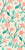 Indian floral (coral) - Trailing coral flowers on cream Image