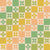 Scandinavian Checkered Florals - Green, Olive, Yellow and peach Image