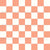 Retro Racers Collection, Peach, Light Orange Checkerboard, 4x4, Race Day Fabric Image