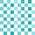 Turquoise and Blue Checkerboard Image