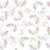 Rainbow Unicorn Boho Floral Sweet Pastel Pink Girl's Room Image