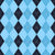 Argyle Pattern, Baby Blue Blue Navy Blue, White Stitching Image