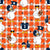 Silly Goose Football in Navy Blue and Orange Image