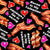Bacon Is My Valentine Black Image