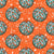 Life of a Showgirl Disco Balls on Orange Sparkle Image