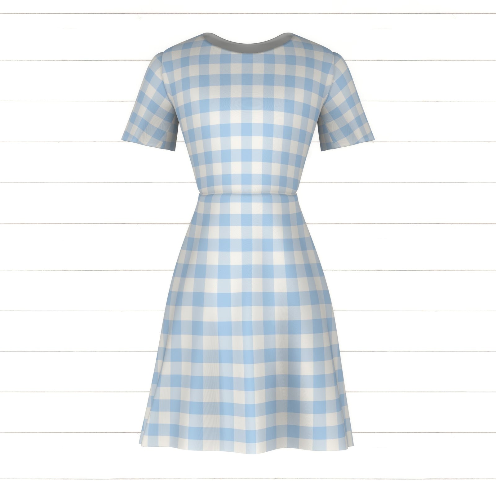 Happy Hanukkah Collection - Gingham - Light Blue