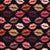 Valentine's Day Kisses on Black Image