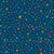 Bright Confetti Sprinkle Pattern on Navy | Watercolor Party Dots in Yellow Red Teal | Treat Truck Summer Collection by Brayberry Design [Large Scale] Image