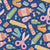 Colorful Pastels and Dark Blue Arts Crafts Teachers Back to School Image