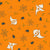 Halloween spirit decoration pattern 2 orange Image