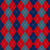 Argyle Pattern, Red Navy Blue Blue, White Stitching Image