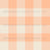 Peach Fuzz Gingham Checks Wallpaper Pantone Color of the Year 2024 - Large Scale Image