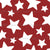 Patriotic White and Red Stars Image