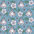 Eeyore Floral in Vintage Blue Image