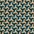 Houndstooth Pattern, Triskelion, Dark Green and Cream Image