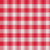 Gingham Tablecloth Red and White Image