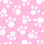 Ditsy Paw Prints Pink Image