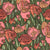 Antoinette (green and peach) (tiptoe through the tulips peachy collection) Image