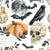 October Moon Gothic Halloween, Spooky Design on White Image