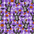 Silly Goose Halloween Skeleton Geese Purple Image