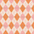 Light Pink and Orange Argyle Image