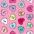 Sassy Valentine Conversation Hearts Pink Image