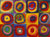 CONCENTRIC CIRCLES - WASSILY KANDINSKY - smaller repeat Image