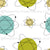 Cute Aqua Blue Yellow Avocado Green Atomic Atoms Mid Century Modern - Light Collection Image
