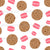 Tonal Salmon Macarons and Chocolate Chip Cookies, Sweet Valentines collection Image
