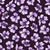Lavender Blooms on Deep Violet Image