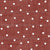 Faux Linen PRINTED Textured Dot Rust Image