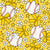 Baseball Coquette Floral in Yellow Image