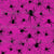 Black Spiders and Webs on Shocking Pink Image