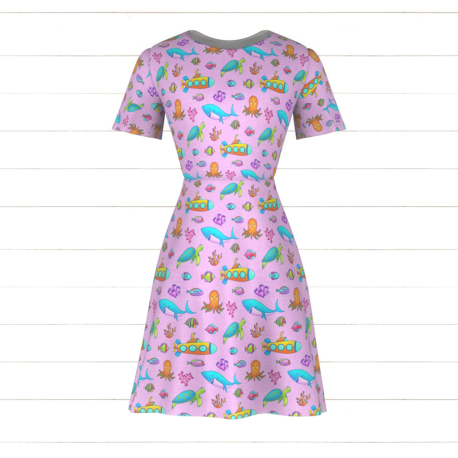Aloha Ocean Friends Light Purple