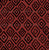 Double Diamonds Close Together Warm Tones Burgundy Red and Black Image