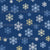 Snowflakes Dance From Christmas Forest Collection in Frosty Blue Color Palette Image