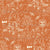 Cute Halloween Haunted House, Ghosts, and Pumpkins Doodle in Orange and Cream Image