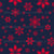 Snowflake Pattern, Red Snowflakes, Snow, Navy Blue Image