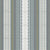 Coastal Cottagecore Modern Scalloped Stripe in Blue and Cream Image