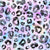 Leopard colorful watercolor tie dye background Image