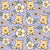 Pooh Floral on Lavender Image