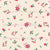 Watercolor Christmas Holly and Berries  Ditsy Floral Image